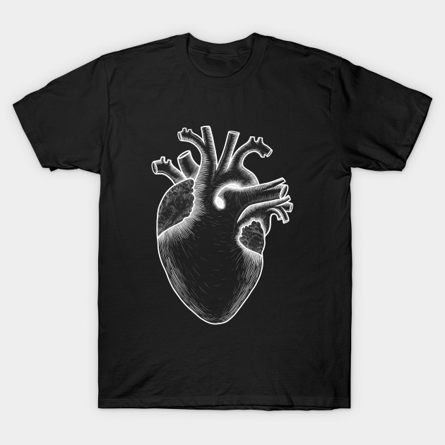 Human heart anatomy, I love my heart by Artardishop